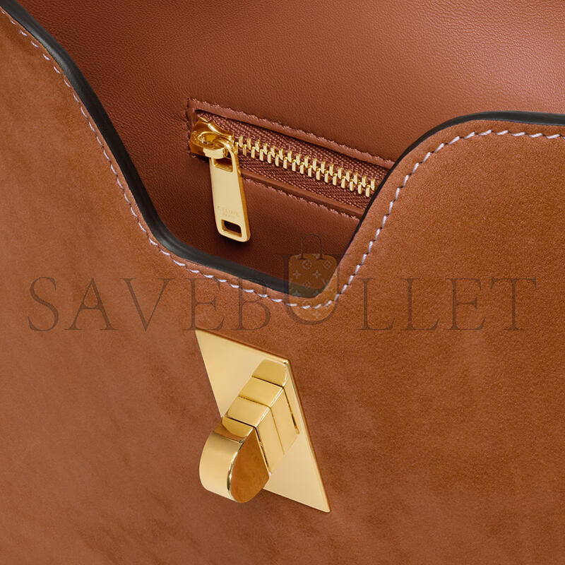 Ce1i*e small camille 16 soft bag in nubuck calfskin 120693gr5.02cm (24.5*21.5*5cm)